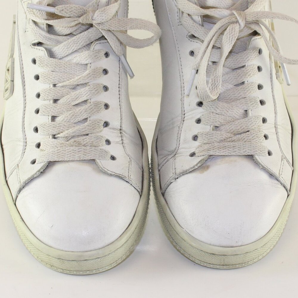 Kenzo Tennix Leather Sneakers Mens (Eu 39/Us 8) View 4